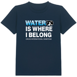 Orcas Kid's T-Shirt "Water"