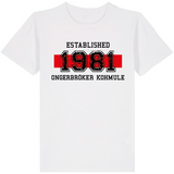 Ongerbröker Kohmule Kinder T-Shirt "Established"