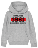 Ongerbröker Kohmule Kinder Hoodie "Established"
