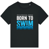 Orcas Women's T-Shirt "Born To Swim"