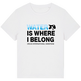 Orcas Women's T-Shirt "Water"