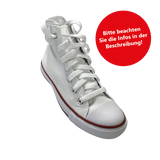Weißer High Top Sneaker