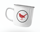 SV Rot Weiss Merl e.V. Emaille Tasse