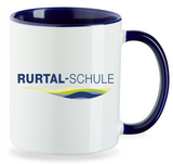 Rurtal-Schule Tasse "Navy"