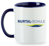 Rurtal-Schule Tasse "Navy"